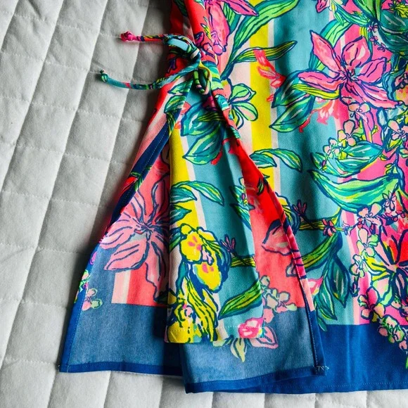 Lilly Pulitzer Vibrant Floral Tank Top Dress - Picture 5 of 9